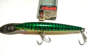 RAPALA CD-14 GM NEW IN BOX W/ INCERT FINLAND BOX NOT PERFECT - Picture 1 of 3