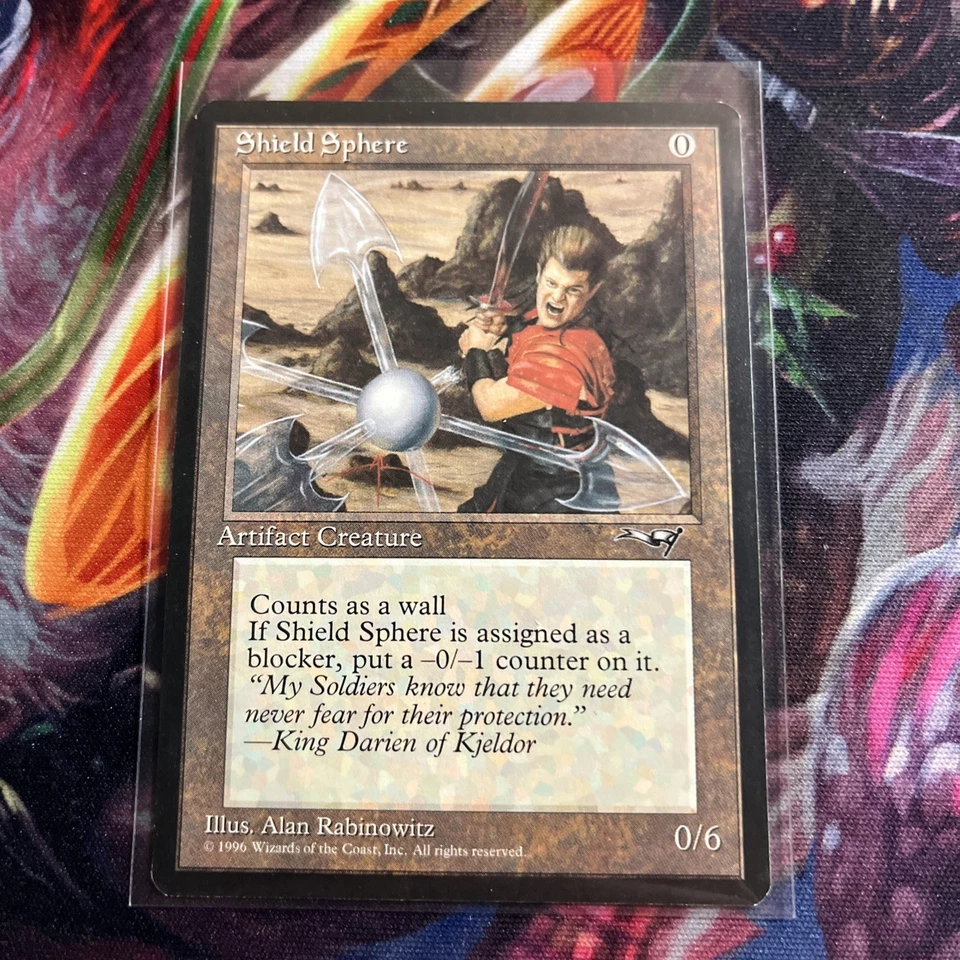 Shield Sphere Alliances Regular Magic the gathering mtg nm - Image 1 of 4
