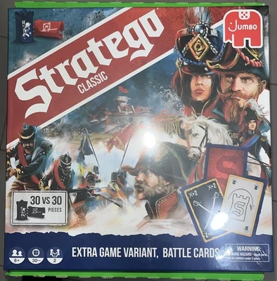 NEW & SEALED! Stratego Classic Board Game War Strategy Game With Battle Cards - Image 1 of 2