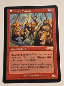 Ravenous Baboons●Exodus●MTG●1998●RARE●PORTUGUESE●NM●C489 - Picture 1 of 2