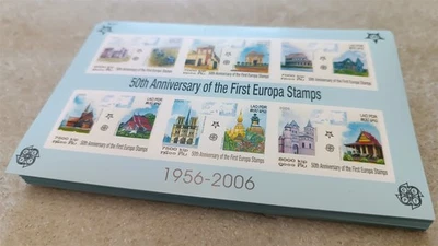 / 100X LAOS 2005 - MNH - IMPERF - CEPT - ARCHITECTURE - Image 1 of 2