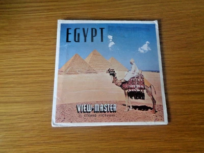 SAWYERS VIEWMASTER  PACKET  EGYPT REF B140  +  VERY NICE BOOKLET - Image 1 of 4