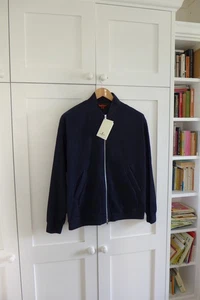 Barena Tofolo Stragia Light Bomber Jacket in Navy Virgin Wool - BNWT, RRP £345 - Picture 1 of 13
