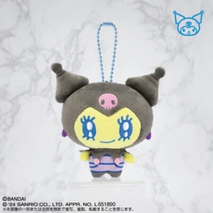 Auténtico Llavero Mascota Peluche Sanrio Bandai Tamagotchi Kuromi X Melodytchi - Imagen 1 de 3