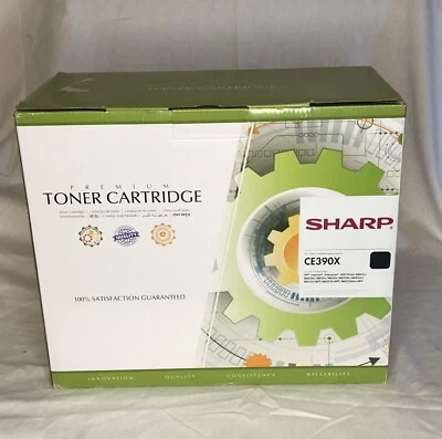 Sharp Premium laserjet Toner Cartridge for HP CE390X (90X) - Image 1 of 3