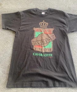 XL - Vintage 1994 NCAA Final Four Charlotte T-Shirt "Gucci Colors" - - Picture 1 of 8