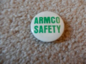 VINTAGE RARE ARMCO SAFETY PIN 1 3/8 INCH DIAMETER - Picture 1 of 1