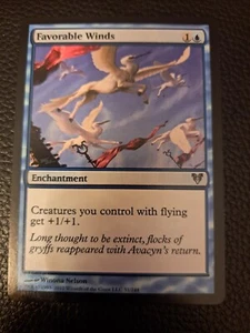 MTG FAVORABLE WINDS Avacyn Restored MTG Magic the Gathering Cards x1 - Picture 1 of 2