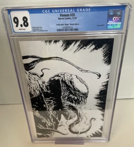Venom #28 CGC 9.8 Comics Elite Virgin Sketch Edition - Bild 1 von 3