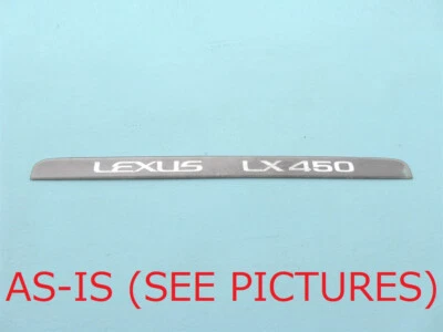 Lexus LX LX450 1996 1997 puerta trasera tapa maletero emblema portón trasero usado OEM 95 96 Foto 1 de 4