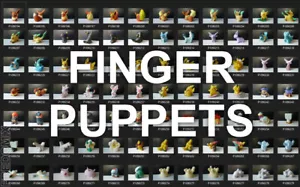 Figurine Pokemon Finger Puppet Kids | Bandai 1996 - 2020 | Figurines au choix | - Imagen 1 de 492