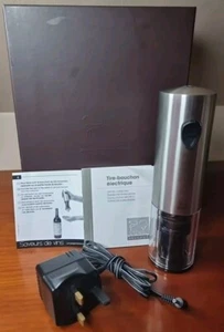 Peugeot Elis Electric Corkscrew Stainless Steel Rechargeable Battery 20cm - 8in - Picture 1 of 10