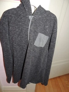 Cat And Jack Boys Black Hoodie Size L - Picture 1 of 3