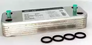 HEAT EXCHANGER FOR GLOWWORM DHW BETACOM 24C 0020061614 12 Plate NEW - Picture 1 of 1