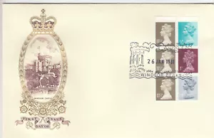 50p Libretto Pannello GB Philart Deluxe FDC Windsor 1981 SDOGANAMENTO (130497) - Foto 1 di 1