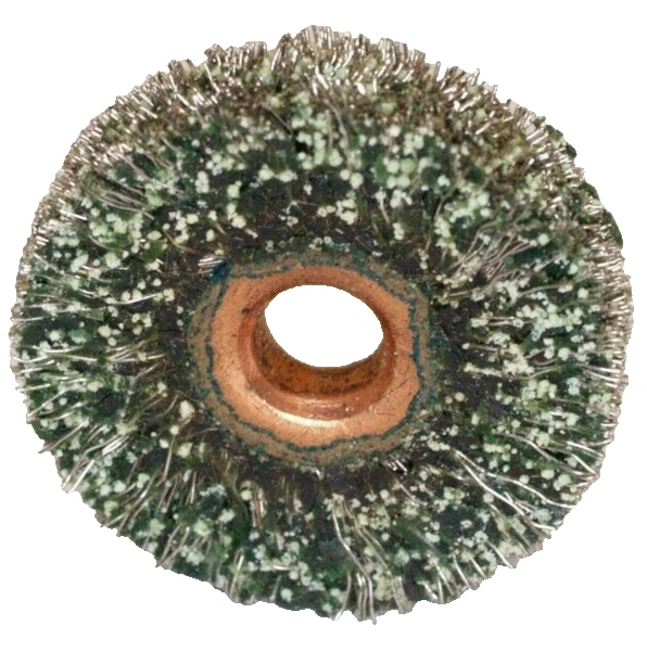 2 vintage OSBORN Power Brush 266-SV-TN RINGLOCK BRUSH 1-1/4 OD 1/4" Foto 1 de 3