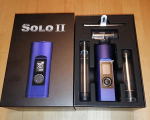 Arizer Solo 2 , Vaporizer / Verdampfer , WIE NEU Farbe Mystic Blue - Bild 1 von 3