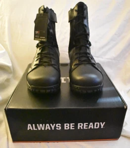 5.11 A/T 8 WATERPROOF SIDE ZIP BOOT: THE ULTIMATE WATERPROOF TACTICAL BOOT - NEW - Picture 1 of 14