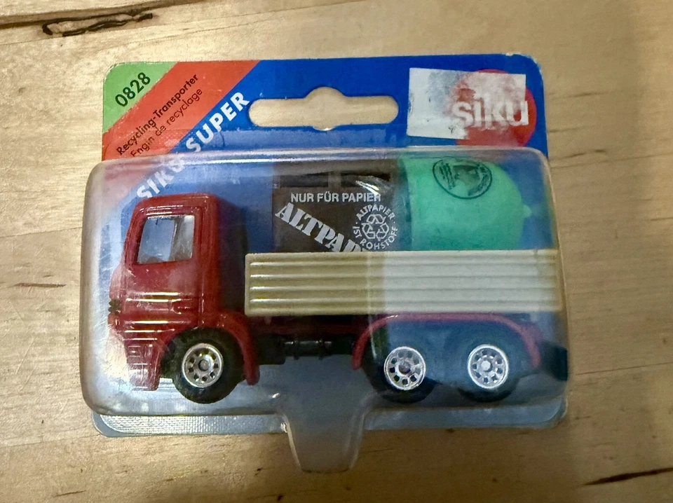 SIKU 0828 Recycling TRANSPORTER 187 -