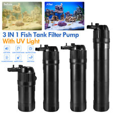 Fish Tank Uv Sterilization Filter Water Pump Oxygenation Removal Of Green Algae
