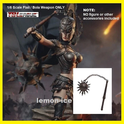 ❤️COOL❤️ TBLeague Phicen 1/6 Scale FLAIL Bola (From Sparta Commander Figure Set) Cover