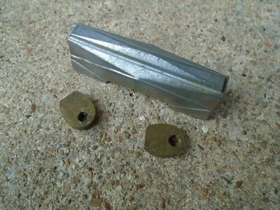 VINTAGE 1940's GRETSCH BROADKASTER ROCKET SNARE DRUM LUG FLAT BRASS INSERTS-VG! - Image 1 of 4