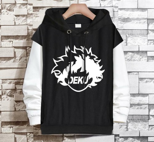 VETEMENTS Felpa con cappuccio My Hero Academia Anime Manga pullover pullover con cappuccio pullover cotone