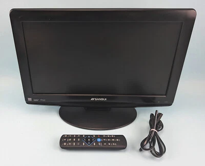 Sansui HDLCD1955B 19" LCD TV 720p RGB Composite VGA S-Video Input PC Retro Games - Image 1 of 4