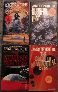 Tor Sci Fi Doubles, lot of 4, Silverberg, Tiptree Jr., Brackett, Aldiss, etc. - Picture 1 of 4