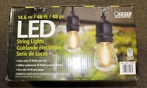 Feit Electric Led String Lights Commercial Grade (No Bulbs!!!)