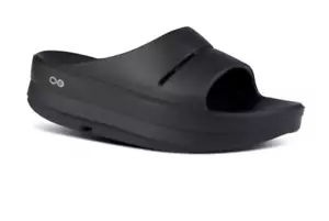 Mujer OOFOS OOmega OOahh Clásico NEGRO 100% Original Nuevo - Imagen 1 de 6