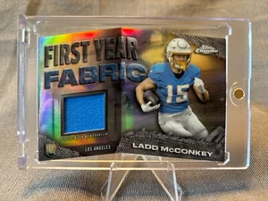 LADD MCCONKEY FYF-LM 2024 TOPPS CHROME FIRST YEAR FABRIC ROOKIE - Picture 1 of 2