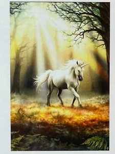 Heaven and Earth Designs Glimpse of a Unicorn Cross Stitch Pattern 2010 NOS - Picture 1 of 12
