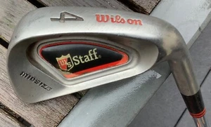 "Firesta de hierro RH Wilson Staff tamaño mediano 4 eje de acero regular 3,5"" - Imagen 1 de 3