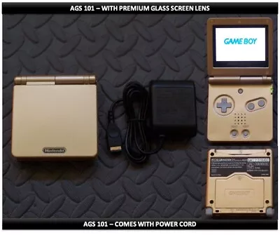Nintendo Game Boy Advance GBA SP System AGS 101 Brighter Screen Pick Solid Color - Image 1 of 2