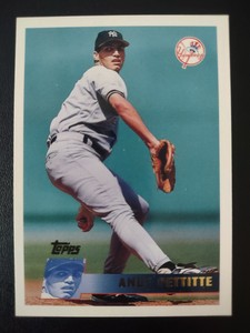 Andy Pettitte - New York Yankees - 1996 Topps Baseball Card #378