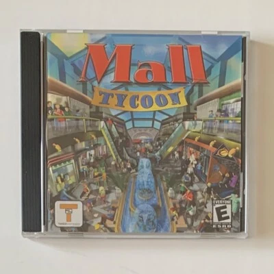 Mall Tycoon (2002, PC Game, CD-ROM) - Game Disc with Jewel Case & Front Inlay - Image 1 of 4