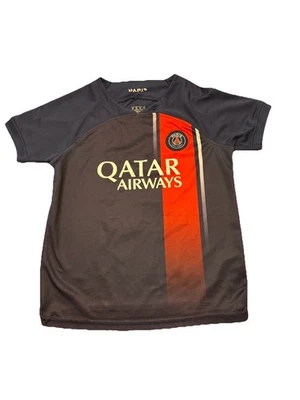 Paris Saint-Germaine Youth Jersey, Logo On Front, Neymar Jr #10 On Back, Size 22 - Photo 1/4