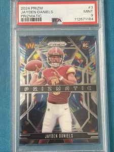 2024 Panini Prizm - Prizmatic Jayden Daniels #3 (RC) - Picture 1 of 3