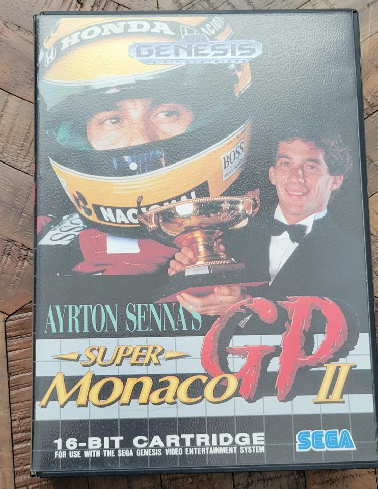 Super Monaco GP II (Sega Genesis, 1990) no manual - Image 1 of 3