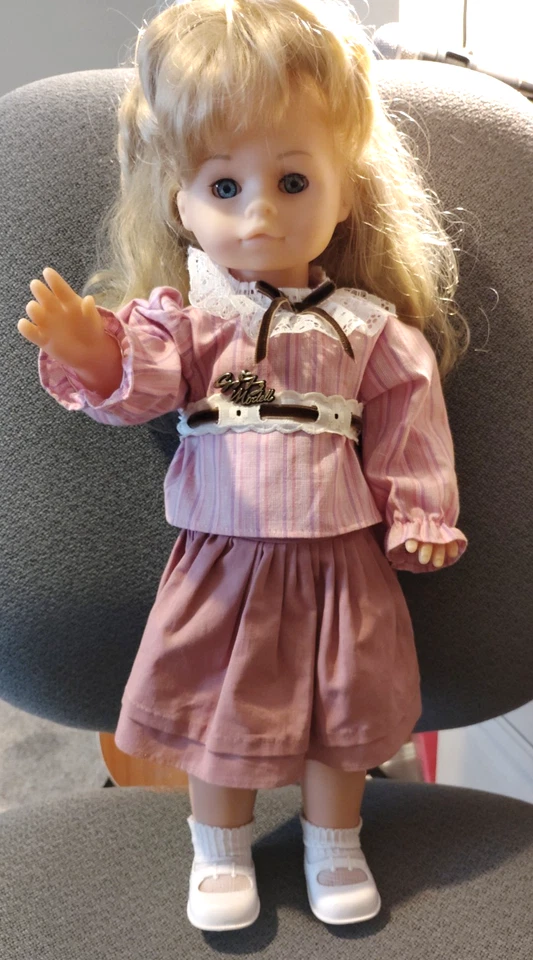 Muñeca Gotz vintage modelo Walker Talker Doll 21 en rubia #45 III CUTE Foto 1 de 4