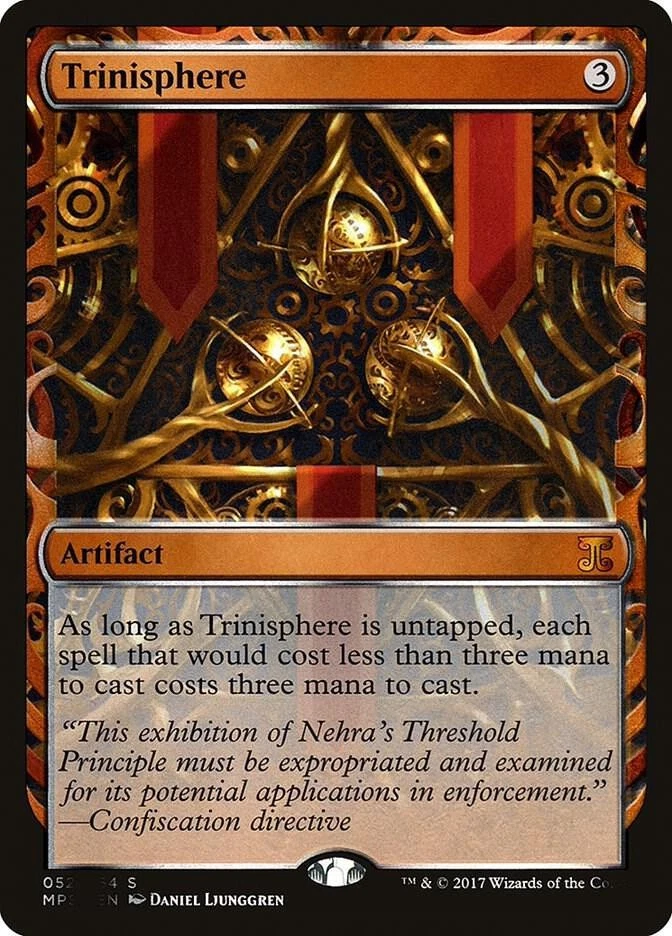 Magic MTG Kaladesh Inventions FOIL Trinisphere NEAR MINT NM - Image 1 of 1