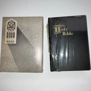 Heiliger Josef Neue Katholische Ausgabe der Bibel — Jahrgang 1962 wunderschön - Bild 1 von 12