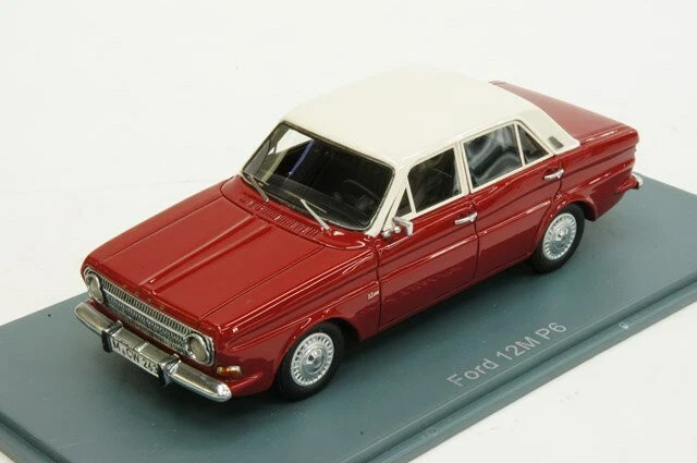 NEO 1/43 Ford Taunus 12M P6 Limusina 1966 Rojo/Blanco NEO44263 Foto 1 de 1