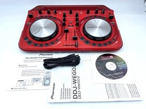 Pioneer DDJ-WeGO2-R DJ Controller Red Limited Edition Tested with USB Cable - Picture 1 of 20