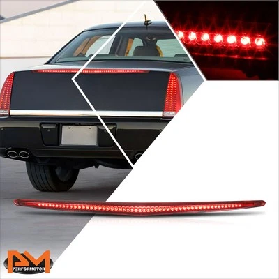 For 06-11 Cadillac DTS Full LED Third 3RD Tail Brake Light Rear Stop Lamp Red - Image 1 of 4