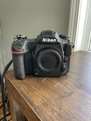 Nikon D500 20.9 MP Digital SLR Camera - Black (Body Only) - Image 1 of 2