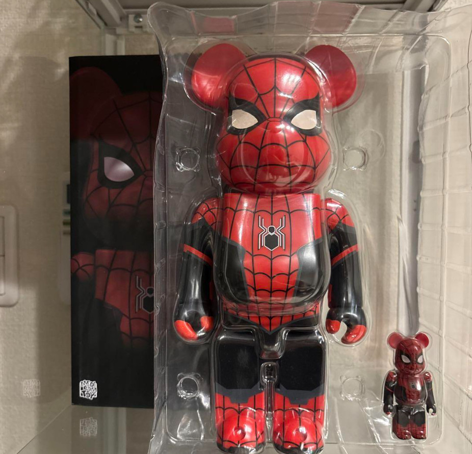 Spider-Man Bearbrick Designer & Urban Vinyl Action Figures