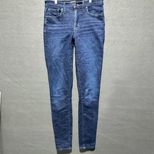 Madewell Jeans 9" Mid-Rise Skinny Damen Gr. 27 Blau Stretch Denim Dark Wash - Bild 1 von 10