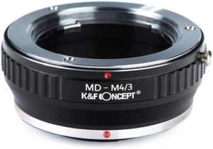 Lens Mount Adapter for Minolta MD Lens to Micro Four Thirds M4/3 MFT Camera Body - Picture 1 of 7